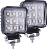 3.9 Inch 4000 Lumen Square LED Work Light - Model PX1954 - 2 Pack