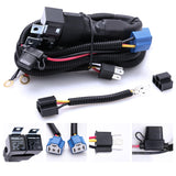 H4 Relay Wiring Harness Kit for H4 LED Headlights Upgrading, Universal Wiring Harness for Positive & Negative Switched Headlights - Model PWH-02H4