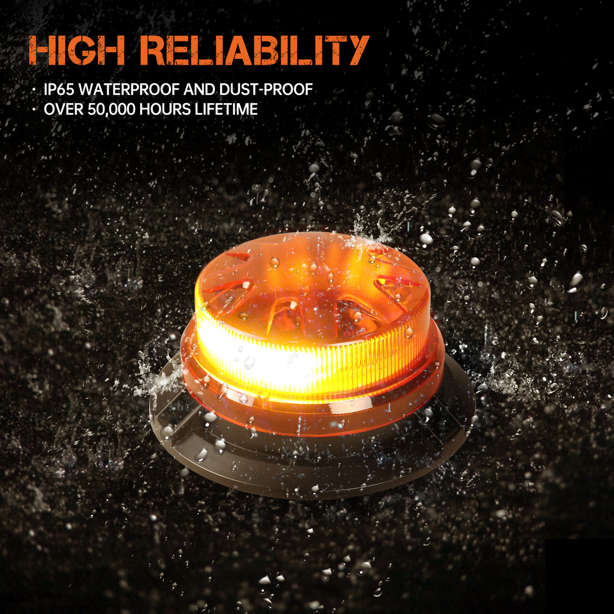 2.5 Inch High Intensity Strobe Light Beacon - Model PW0115