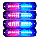 4.4 Inch 10 LED Ultra Slim Strobe Lighthead - Model PW0210 - 4 Pack