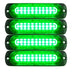 4.4 Inch 10 LED Ultra Slim Strobe Lighthead - Model PW0210 - 4 Pack